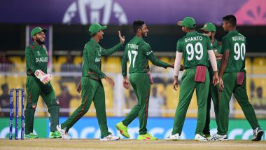 Bangladesh vs Afghanistan ICC Cricket World Cup 2023 Preview: Likely Playing XIs, Key Players, H2H and Other Things You Need To Know About BAN vs AFG CWC Match in Dharamsala