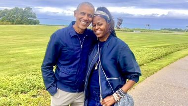 'Happy Anniversary, Sweetheart!': Barack Obama Wishes Wife Michelle Obama on Their 30th Wedding Anniversary, Says 'I'm Lucky To Call You Mine