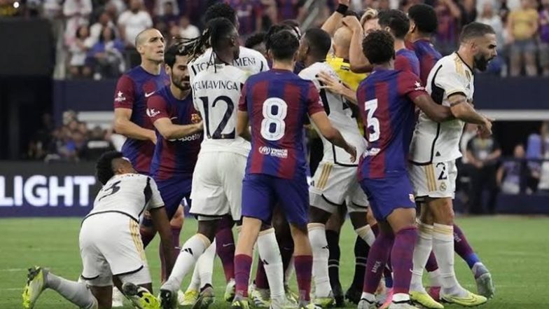 How To Watch Barcelona vs Real Madrid, La Liga 2023–24, Live Streaming Online: Get Live Telecast Details of El Clasico Football Match in India