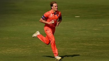 Bas de Leede Concedes Most Runs in an Innings, Registers Expensive Figures by a Bowler in ODI History Amidst Glenn Maxwell Carnage