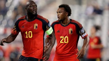 How to Watch Belgium vs Sweden UEFA Euro 2024 Qualifiers Live Streaming Online in India? Get Live Telecast of BEL vs SWE Football Match Score Updates on TV