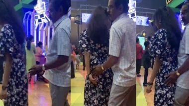 Bengaluru Shocker: Young Woman Sexually Harassed by Elderly Man in Lulu Mall, Police Begin Probe as Video Goes Viral