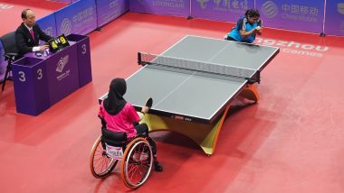 Asian Para Games 2023: Bhavina Patel Walks Away With Bronze Medal in Women’s Singles Table Tennis Class 4 Event