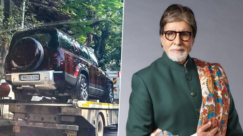 Amitabh Bachchan Gets a Swanky Land Rover Defender 130 Valued at a Whopping Rs 1.41 Crore (View Pic)