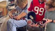 Handicapped Kid Makes Crochet Blanket For His Aunt's Newborn Baby, Heart-Touching Video of His Efforts Goes Viral