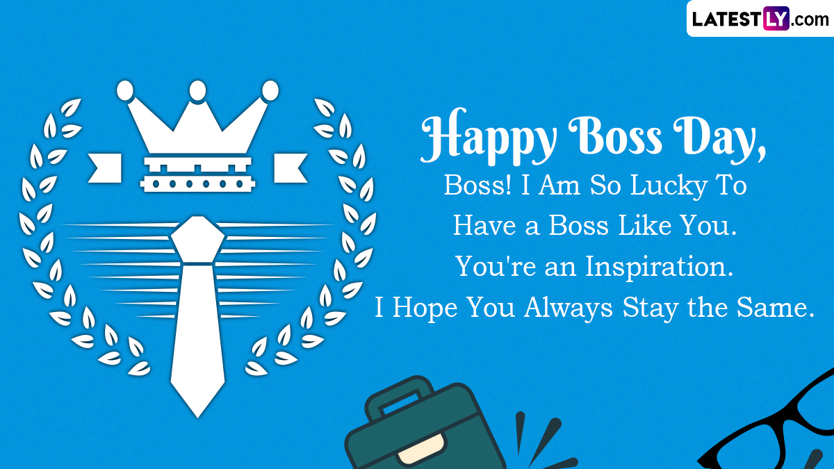 Happy Boss's Day 2023 Greetings Quotes, WhatsApp Messages, HD Images