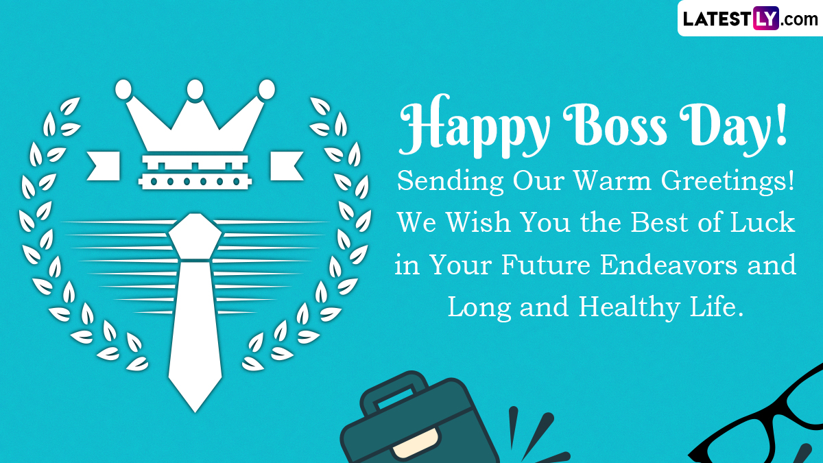 Happy Boss's Day 2023 Greetings: Quotes, WhatsApp Messages, HD Images ...