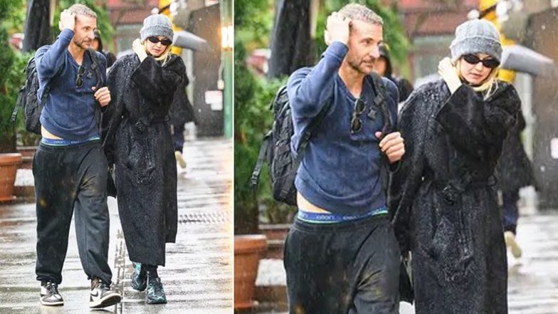 Rumoured Couple Bradley Cooper and Gigi Hadid Spotted Enjoying Stroll in NYC on Rainy Day (View Pic)