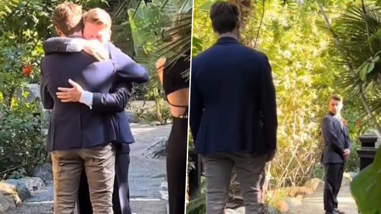 Groom Expected to See His Bride Gets Surprised by Brother Deployed in the Military, Video of the Emotional Reunion Goes Viral