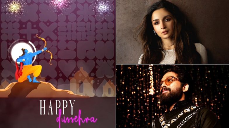 Vijayadashami 2023: Alia Bhatt, Allu Arjun and More Celebs Wish Fans ‘Happy Dussehra’ on Social Media (View Pics)