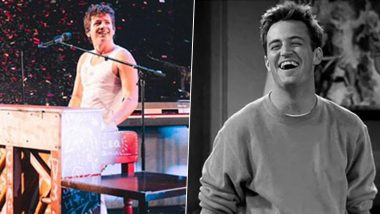 Matthew Perry No More: Charlie Puth Pays Emotional Tribute to 'Chandler Bing' With FRIENDS Theme Song (Watch Video)