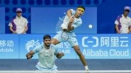 Asian Games 2023: Chirag Shetty, Satwiksairaj Rankireddy Secure Quarterfinal Spot in Men&rsquo;s Doubles With Victory Over Indonesian Pair Rolly Carnando Leo and Daniel Marthin