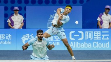 Asian Games 2023: Chirag Shetty, Satwiksairaj Rankireddy Secure Quarterfinal Spot in Men’s Doubles With Victory Over Indonesian Pair Rolly Carnando Leo and Daniel Marthin