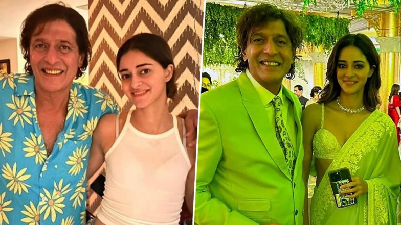 Ananya Panday Birthday: Chunky Panday Wishes ‘Happy Silver Jubilee’ to His ‘Darling Ann’ As She Turns 25; See Throwback Pics of the Father–Daughter Duo