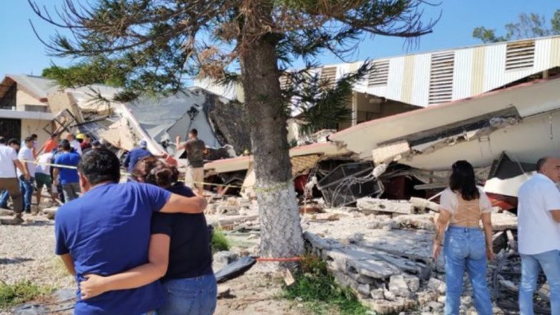 Mexico: Nine Killed, Over 50 Injured After Church Roof Collapses During Mass in Tamaulipas (Watch Video)