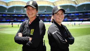 Claire Polosak and Eloise Sheridan Create History As First Female Umpires To Officiate in Sheffield Shield 2023