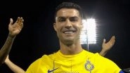 Cristiano Ronaldo Performs Viking Clap Along With Teammates After Al-Nassr&rsquo;s Victory Over Al-Tai in Saudi Pro League 2023-24, Video Goes Viral