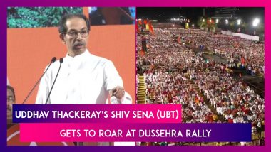 Shiv Sena’s Dussehra Rally 2023: Uddhav Thackeray’s Party Gets To Roar At Mumbai’s Shivaji Park After Eknath Shinde’s Party Steps Back