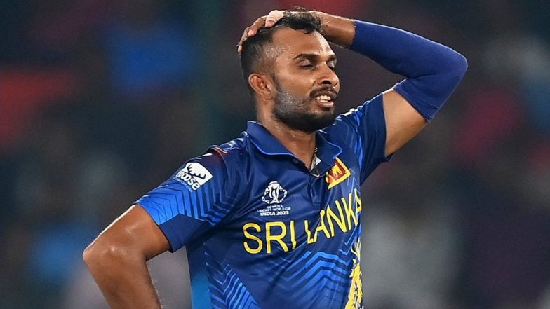 Sri Lanka Captain Dasun Shanaka Ruled Out of ICC Cricket World Cup 2023 With Thigh Injury, Chamika Karunaratne Named Replacement