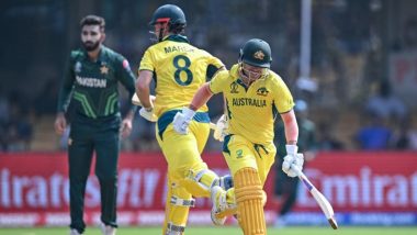 AUS vs PAK ICC Cricket World Cup 2023: David Warner, Mitchell Marsh Score Centuries in Record Breaking Performance Against Pakistan