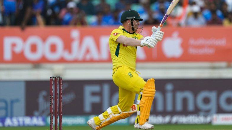 David Warner Becomes Fastest Cricketer To Score 1000 Runs in ICC Cricket World Cups, Achieves Feat During IND vs AUS CWC 2023 Match