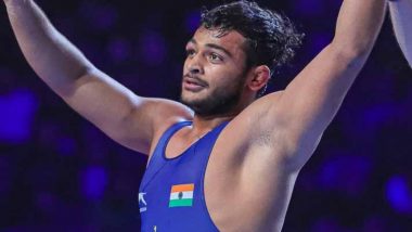 Deepak Punia Enters Men’s Freestyle 86kg Wrestling Final, To Fight His Idol Hazan Yazdani in Asian Games 2023 Gold Medal Bout