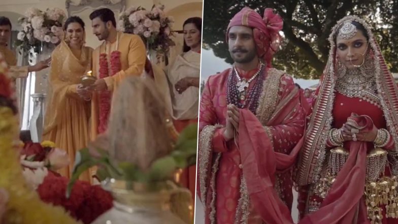 Ranveer Singh and Deepika Padukone Share Heartwarming Wedding Video For FIRST Time on KWK 8, Check Out Top 5 Aww-dorable Moments Here!