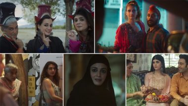 Dhak Dhak Trailer: Ratna Pathak Shah, Dia Mirza, Fatima Sana Shaikh, Sanjana Sanghi-Starrer Glimpses an Extraordinary Journey of Women From Different Walks of Life (Watch Video)