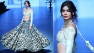 Lakme Fashion Week 2023: Diana Penty Turns Showstopper in Paulmi and Harsh Lehenga (See Pics)