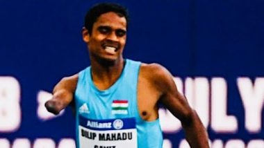 Dilip Mahadu Gavit Wins Gold Medal in Men's 400m T47 Event at Asian Para Games 2023