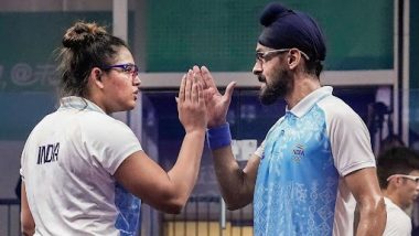 India vs Malaysia, Asian Games 2023 Squash Live Streaming Online: Know TV Channel & Telecast Details for Mixed Doubles Final Clash in Hangzhou