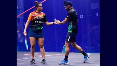 India vs Hong Kong, Asian Games 2023 Squash Live Streaming Online: Know TV Channel & Telecast Details for Mixed Doubles Semifinal Clash in Hangzhou