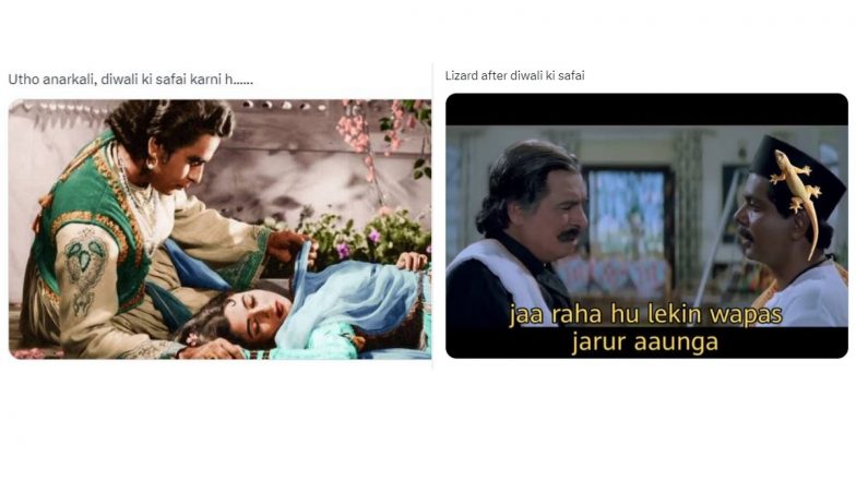 'Diwali Ki Safai' Funny Memes and Jokes Are Here! Ahead of Diwali 2023, Relatable and Hilarious Posts on Deep Cleaning the House Go Viral