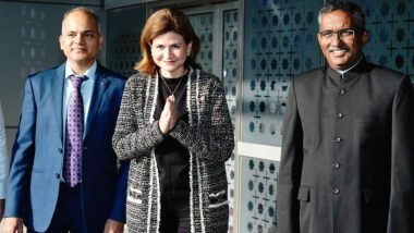 Dominican Republic Vice President Raquel Pena Rodriguez Arrives in Delhi, Kickstarts Three-Day Visit to India (See Pics and Video)