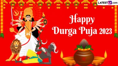Subho Durga Puja 2023 Messages & Wishes: WhatsApp DPs, Images, HD Wallpapers, Greetings and SMS for the Auspicious Festival Dedicated to Maa Durga