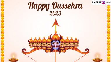 Happy Dussehra 2023 Wishes and WhatsApp Messages: Download Ram Ravan Antim Yudh Images, HD Wallpapers, Quotes and SMS To Celebrate Vijayadashami