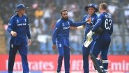 England vs Sri Lanka, ICC Cricket World Cup 2023 Free Live Streaming Online: How To Watch ENG vs SL CWC Match Live Telecast on TV?