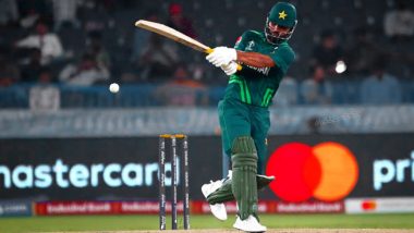 PAK vs AUS ICC Cricket World Cup 2023: Injured Pakistan Opener Fakhar Zaman, Fever-Hit Salman Ali Agha Unavailable for Australia Match