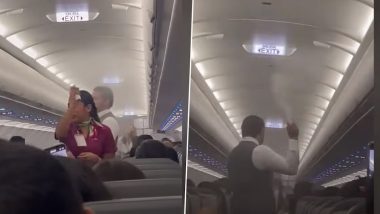 Mosquito Swarm Creates Havoc On Volaris Flight From Guadalajara to Mexico City, Video of Panic and Chaos Surface Online (Watch)