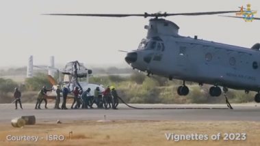 Indian Air Force Shares Video Providing Glimpses of India’s ISRO Gaganyaan Astronauts (Watch Video)