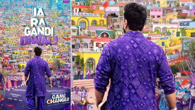 Game Changer Song ‘Jaragandi’: Makers Unveil Poster of First Single From Ram Charan and Kiara Advani’s Film on Dussehra 2023 (View Pic)