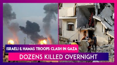 Israel-Hamas War: Israeli And Hamas Troops Clash In Gaza As Airstrikes Intensify, Dozens Killed Overnight