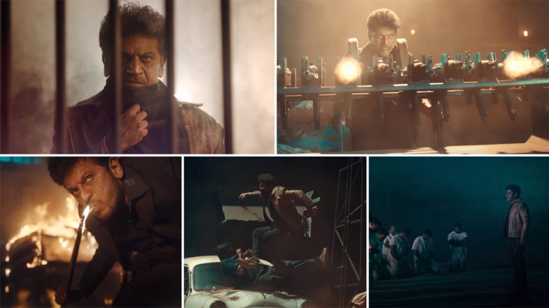 Ghost Trailer: Shiva Rajkumar Is the ‘Big Daddy of All Masses’ in This Action-Packed Heist Thriller Co-Starring Anupam Kher and Jayaram; Film To Release on October 19 (Watch Video)