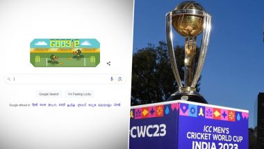 Cricket World Cup 2023 Google Doodle: Search Engine Releases Cute Animation to Mark Opening of CWC in India