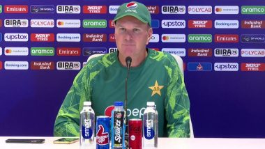 Pakistan Head Coach Grant Bradburn Blames ‘Foreign Indian Conditions’ As Reason For His Team's Struggles in ICC Cricket World Cup 2023