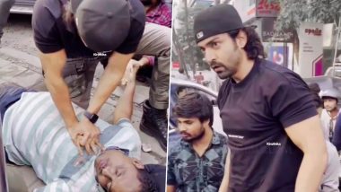 Gurmeet Choudhary Gives CPR to Person Who Collapsed on Mumbai Street, Video Goes Viral – WATCH