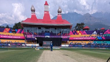 Dinesh Karthik Gives Pitch Report Ahead of India vs New Zealand CWC 2023 Match in Dharamsala