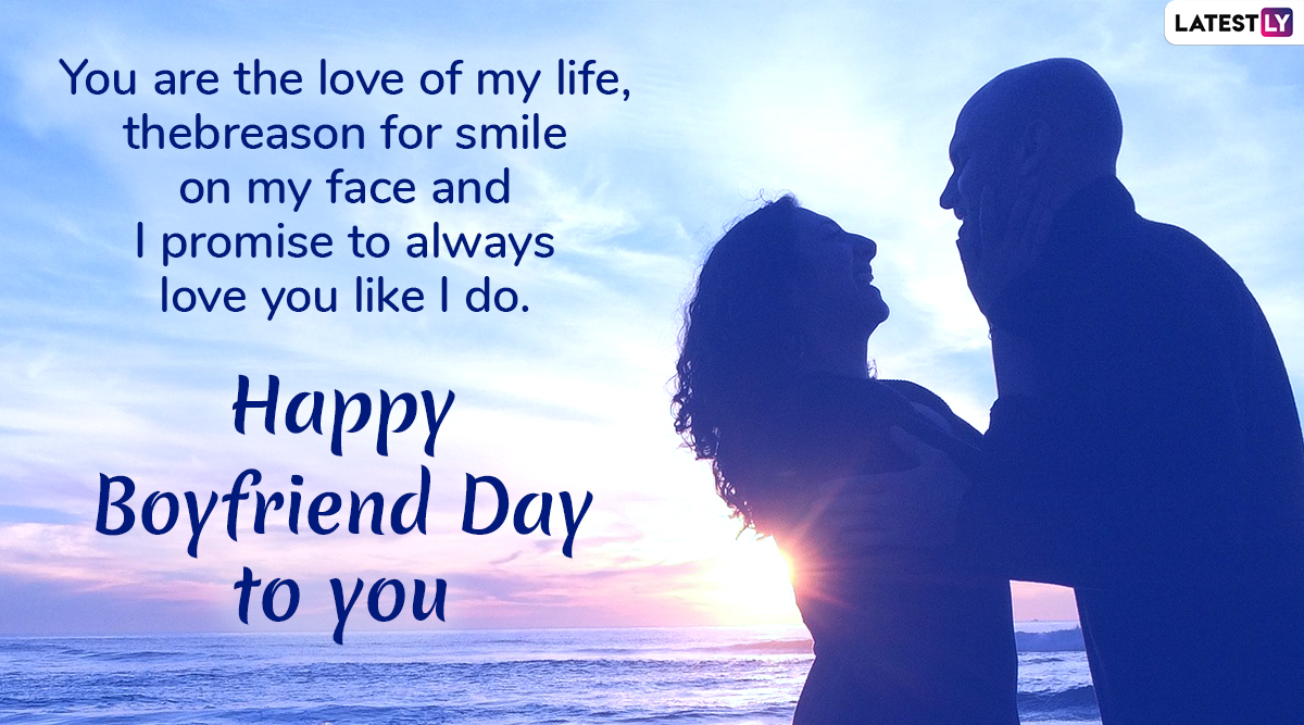 Happy Boyfriend's Day 2023 Wishes & Greetings WhatsApp Status, Images