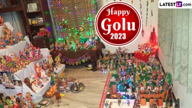 Bommai Golu 2023 Wishes & Kolu HD Images: Facebook Greetings, Wallpapers and WhatsApp DPs To Celebrate the South Indian Festive Display of Dolls During Navratri