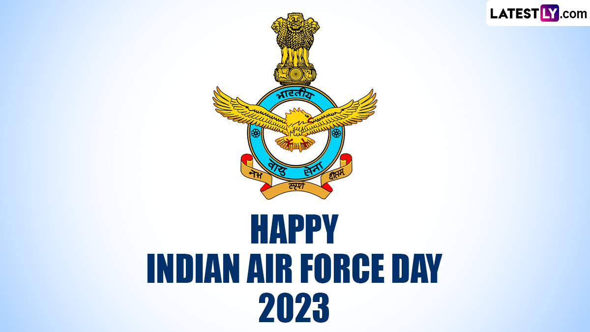 Festivals And Events News 91st Iaf Foundation Day Images Happy Indian Airforce Day 2023 1880